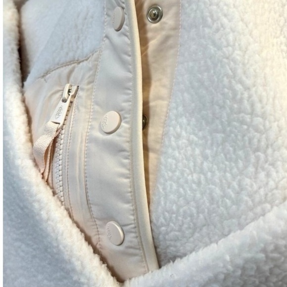 Free People Movement X Hatch Hit The Slopes Jacket Fleece Canvas NEW - Picture 6 of 13